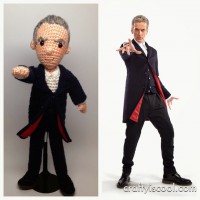 Geek Crafts: Crocheted Twelfth Doctor