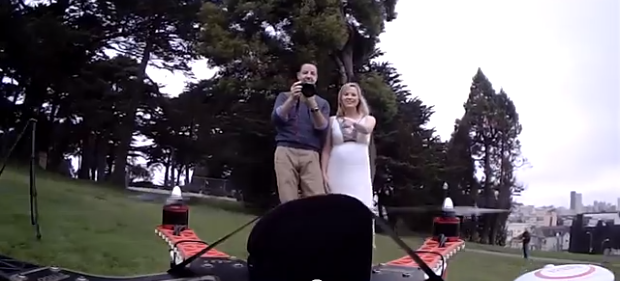 Droneposal: The World’s First Marriage Proposal by Drone?