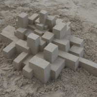 Calvin Seibert’s Geometric Sandcastles