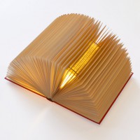 Handmade Lamps from Used Books