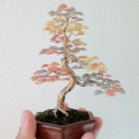 Ken To’s Wire Bonsai Trees