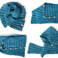 Knit Inspiration: Wizzo, A Multi-Purpose Cowl/Scarf/Hood