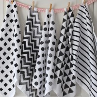 How-To: DIY Patterned Tea Towels