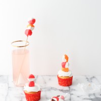 Dessert Inspiration: Saltwater Taffy Cocktail Stirrers and Cupcake Toppers