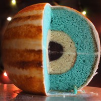 Recipe: Concentric Sphere Planet Layer Cakes