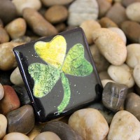 How-To: Polymer Clay Shamrock Pin