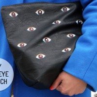 How-To: DIY Evil Eye Clutch