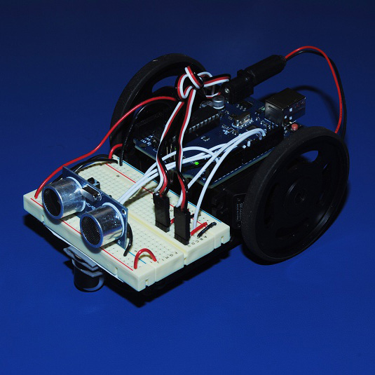 insuficiente de ultramar mano How to Build a Simple Arduino Robot | Make: