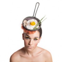 Food-Themed Fascinators Made From Felt