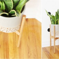 Build It: Wooden Plant Stand