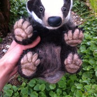 Life-Sized Needle Felted Animals