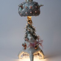 Other Worldly Porcelain Lamps