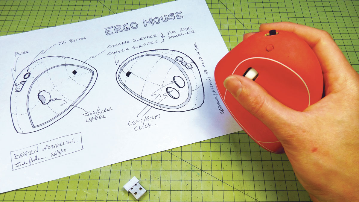 Build a Wireless Ergo Mouse