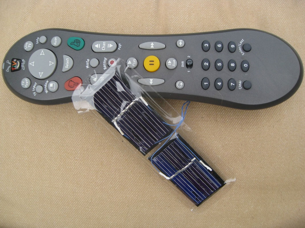Solar TV Remote
