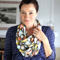 How-To: Modern Jersey Infinity Scarf