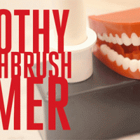 Brighten Your Smile with Weekend Projects and the Toothy Toothbrush Timer