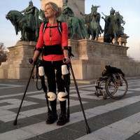 Walking Again in a Personalized Exoskeletal Robot