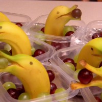 How-To: Banana Dolphin Snacks