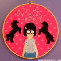 Hand-Stitched Bob’s Burgers Portraits