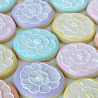 How-To: Spring Brush Embroidery Cookies