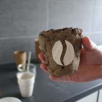 How-To: Biodegradable Flower Pots From Coffee Grounds