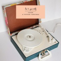 How-To: Re-Cover A Vintage Turntable