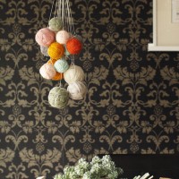 How-To: DIY Yarn Chandelier