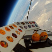 Flight of the Space-Grazing Ping Pong Balls