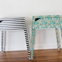 IKEA Hack: Fabric-Covered Nightstand