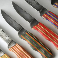 Recycled Skateboard Art Knives