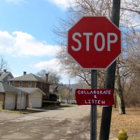 Stop, Collaborate, and Yarn Bomb