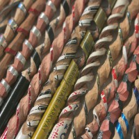 Peter Schuyff’s Carved Pencils