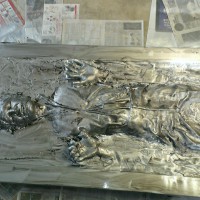Assembling a Full Sized Han Solo in Carbonite
