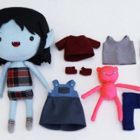 Adventure Time Plush Dress Up Dolls