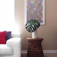 How-To: Patterned Paint Chip Wall Art