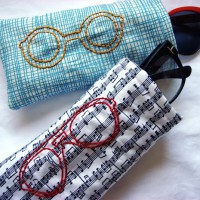 How-To: Embroidered Glasses Case