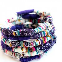 How-To: Fabric Bead Bracelets