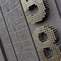 How-To: DIY Modern Industrial House Numbers