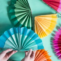 How-To: Paper Fan Garland