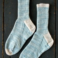 Knitting Pattern: Striped Crew Socks