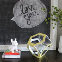 How-To: 3D Hexagon Decor