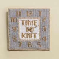 Knitting A Clock