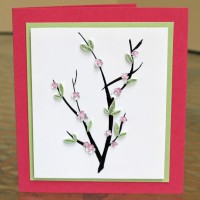 Flashback: Cherry Blossoms Card