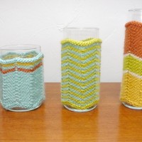 Flashback: Missoni-Style Vase Cozies