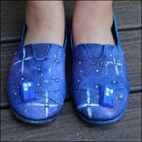 How-To: Doctor Who-Inspired Galaxy Shoes