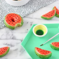 How-To: DIY Watermelon Donuts