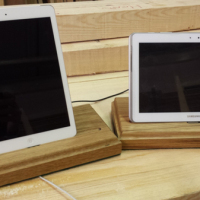 Wooden Tablet Stand For iPad/Samsung Galaxy