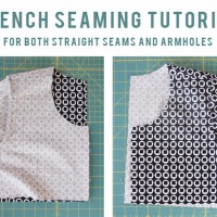 Sewing Tip: Sew French Seams on Straight Lines and Curves