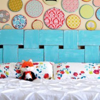 Decor Inspiration: Woven Wood Headboard