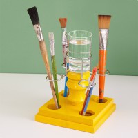 How-To: Paintbrush and Glass Holder